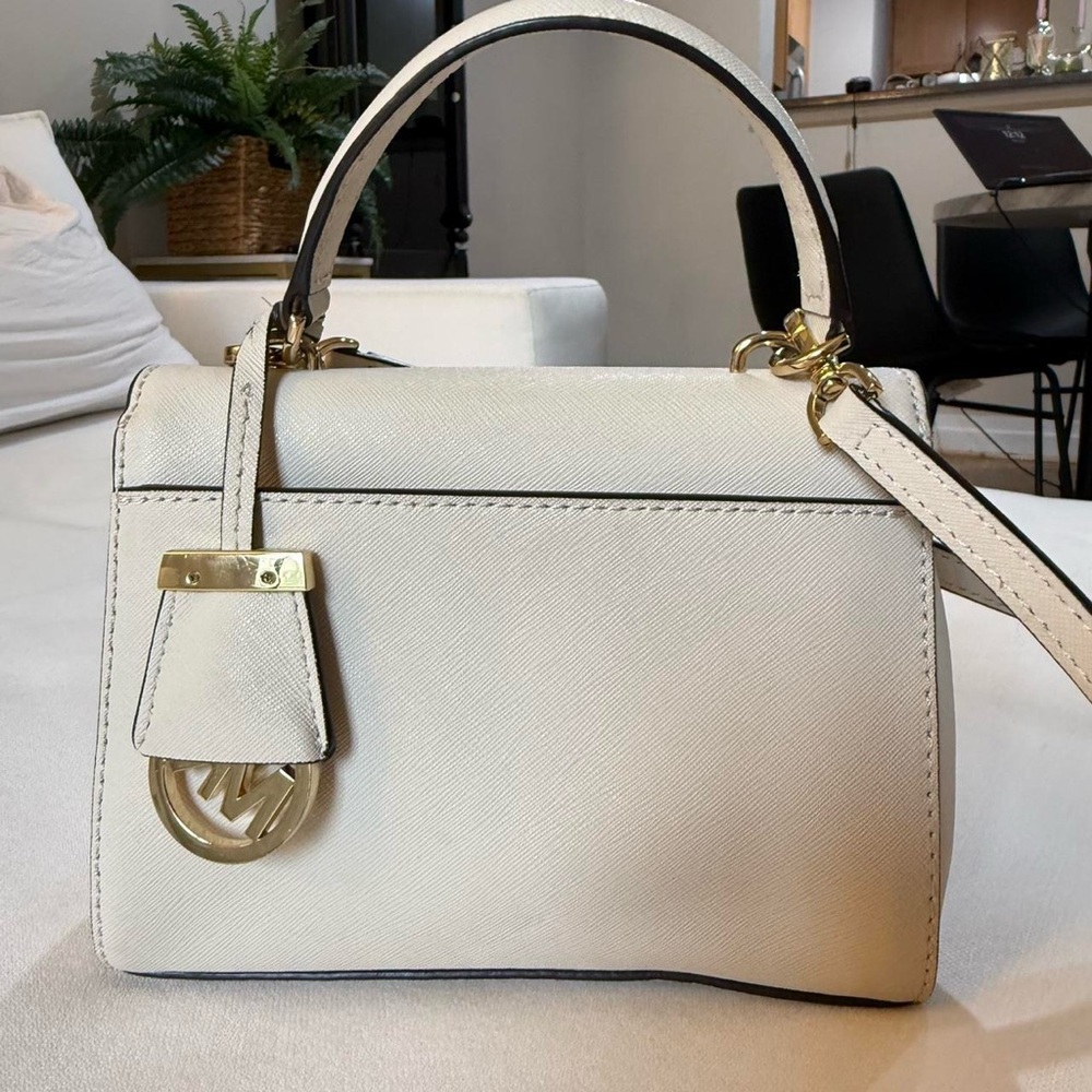 Michael Kors Cream Mini Bag - Picture 3 of 6